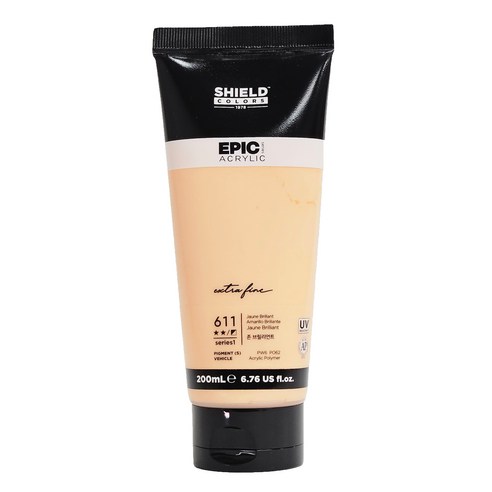 쉴드 에픽아크릴 물감, 200ml, 1색