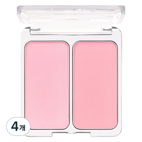 투에이엔 듀얼치크 블러셔 4.4g 2p, 13 베리 큐피드, 4개