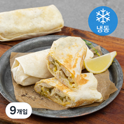 테이트 머스타드 치킨랩샌드위치 (냉동), 165g, 9개입