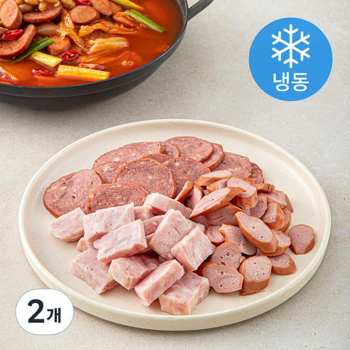 에쓰푸드 간편한 부대찌개 모듬 (냉동), 1kg, 2개