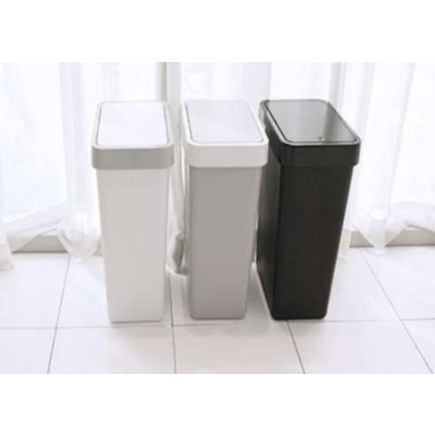세련되고 편리하며 폐기물 관리에 최적화된 프라템 플랫 원터치 사각 휴지통