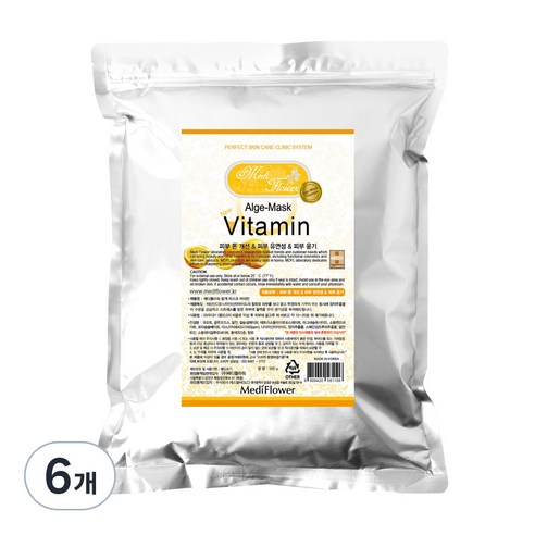 메디플라워 모델링팩 비타민 500g, 1개입, 6개