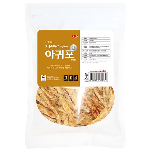 미다몰 저온숙성 구운 아귀포, 300g, 1개