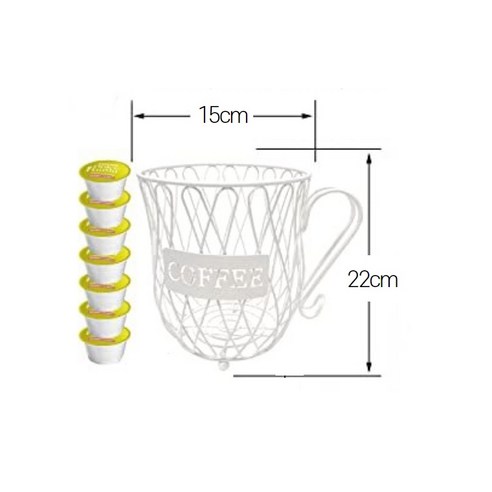 네스프레소와 돌체구스토 캡슐커피를 위한 세련되고 기능적인 보관함