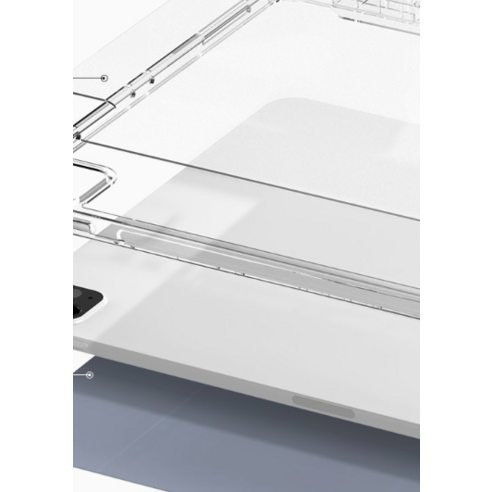 애플펜슬 수납의 편리함과 스타일을 결합한 신지모루 클리어 애플펜슬 수납 태블릿PC 케이스