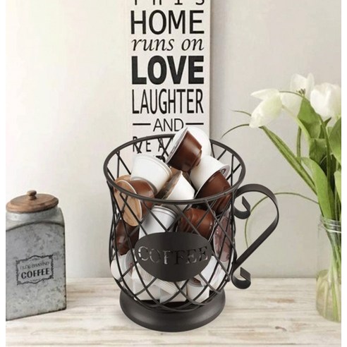 네스프레소와 돌체구스토 캡슐커피를 위한 세련되고 기능적인 보관함