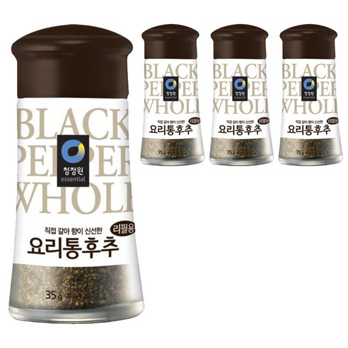 청정원요리통후추리필, 25g, 4개