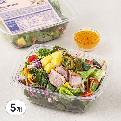 슬림쿡 훈제오리 고구마 샐러드, 250g, 5개