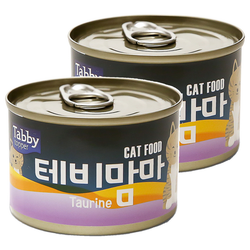 테비토퍼 고양이 테비맘마 간식캔, 타우린, 160g, 48개