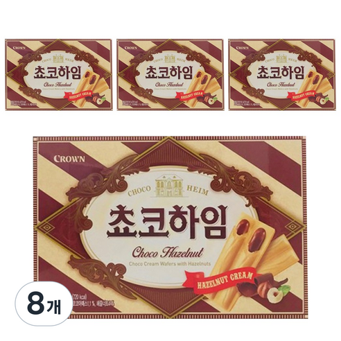 크라운 쵸코하임, 142g, 8개