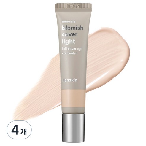 한스킨 블레미쉬 커버 내추럴 컨실러 12g, 라이트, 4개