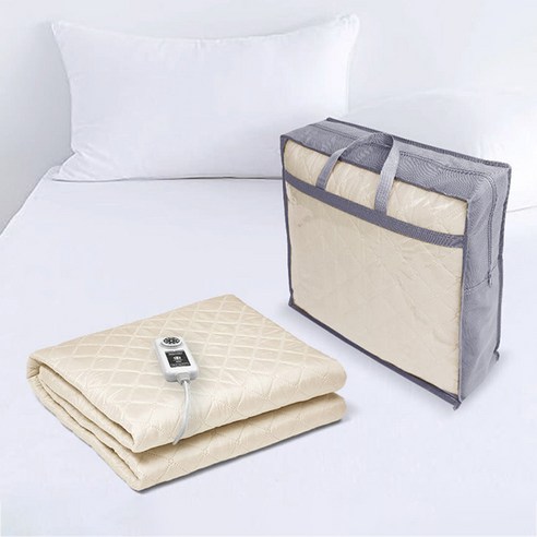 HanilMedical 탄소열선 프리미엄 전기요 HL-S214(23), 애쉬그레이, 중(100 x 180cm)