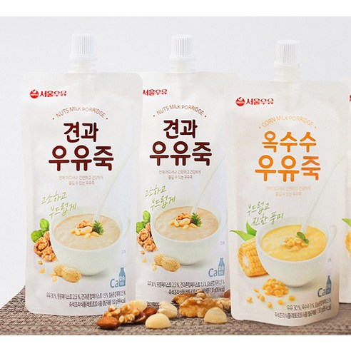 서울우유 견과 우유죽, 130g, 30개