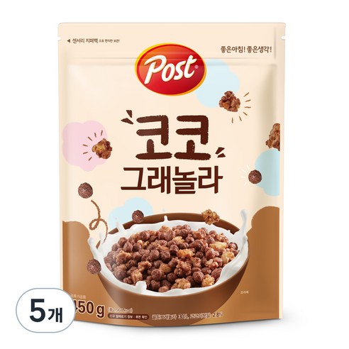 포스트 코코 그래놀라, 450g, 5개