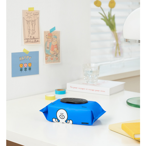 촉촉함과 깨끗함을 담은 센스 물티슈 오키 캡형으로 안심하세요!