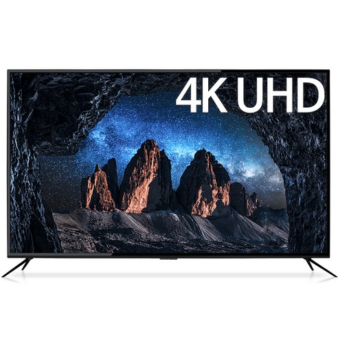 에이펙스 4K UHD LED TV, 165cm(65인치), APEX DB6500, 스탠드형, 방문설치