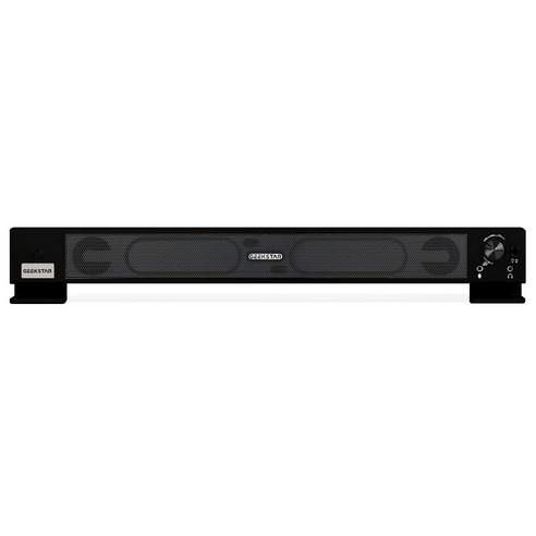 긱스타 LED 사운드바 스피커, 블랙, GS2000