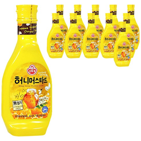 오뚜기 허니 머스타드, 535g, 12개