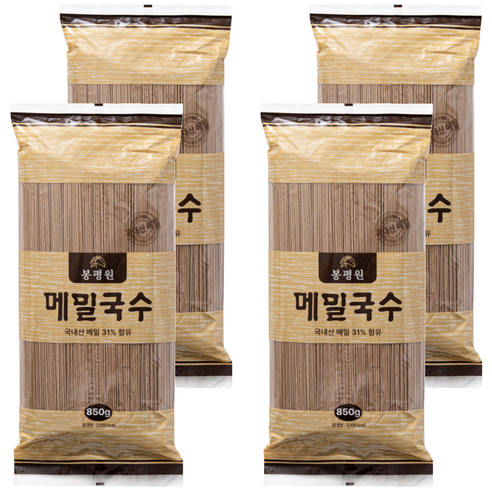 봉평원 메밀 국수, 850g, 4개