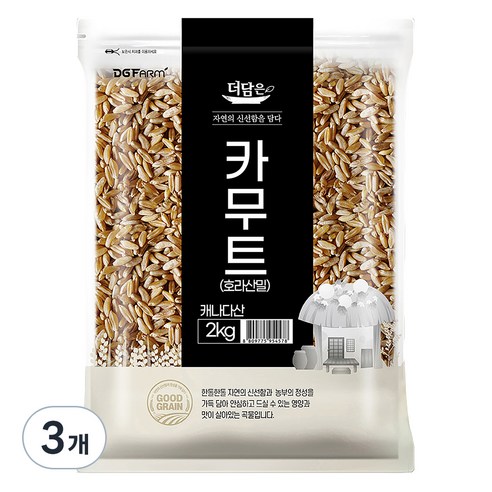 더담은 호라산밀 카무트, 2kg, 3개
