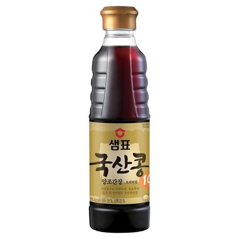 샘표 국산콩 양조간장, 500ml, 1개