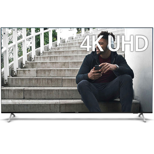 필립스 4K UHD LED TV, 139cm(55인치), 55PUN7635/61, 스탠드형, 고객직접설치