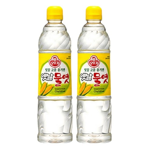 오뚜기 옛날 물엿, 1.2kg, 2개