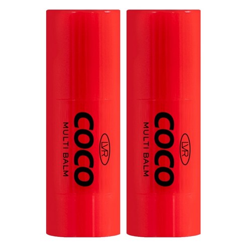르브레 아동용 코코 멀티밤 루즈, 2개, 6.7g