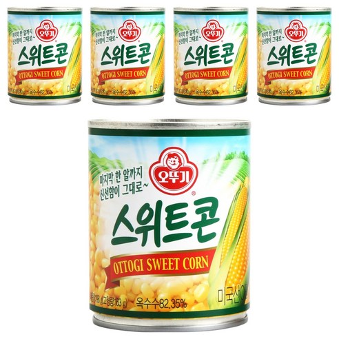 오뚜기 스위트콘 통조림, 198g, 5개