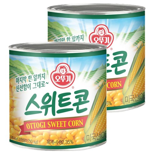 오뚜기 스위트콘 2.12kg, 2.126kg, 2개
