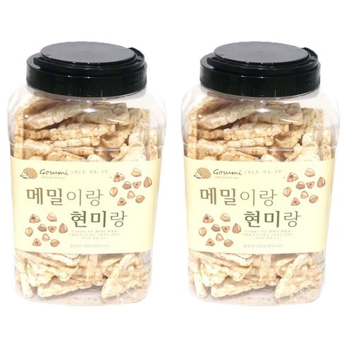 메밀이랑 현미랑, 250g, 2개