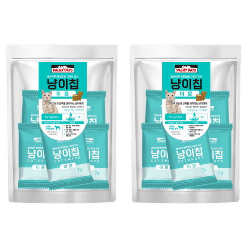 파미데이즈 고양이 냥이칩, 이뮨, 105g, 2개