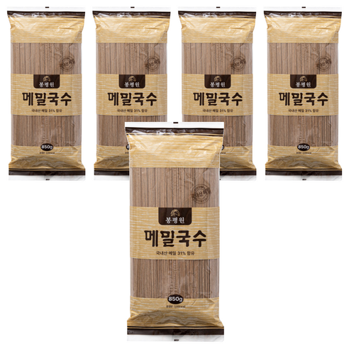 봉평원 메밀 국수, 850g, 5개