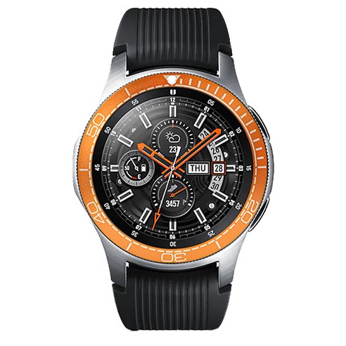 스마트워치 베젤링 46mm C, 12 오렌지