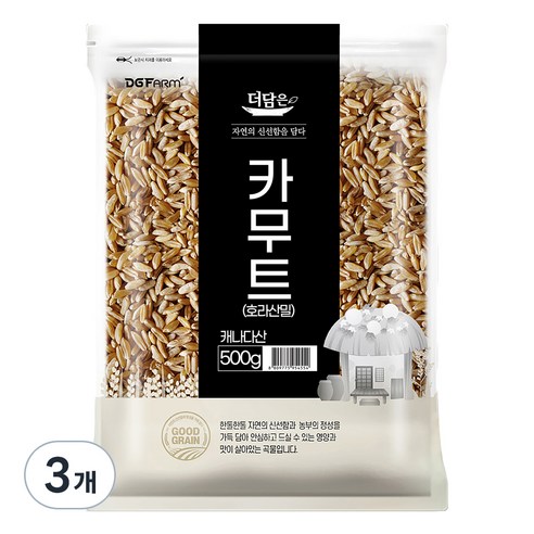 더담은 호라산밀 카무트, 500g, 3개