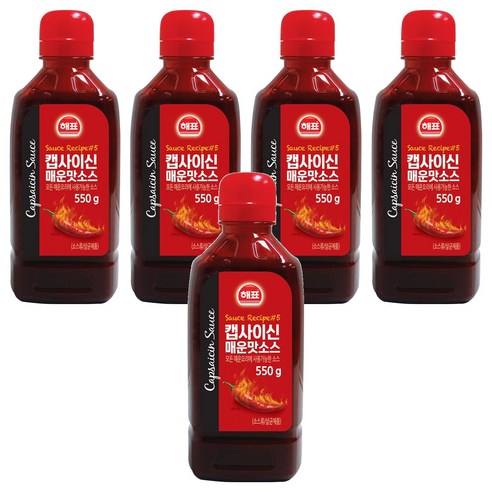 해표 캡사이신 매운맛소스
