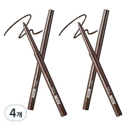 머지 더 퍼스트 슬림 젤 아이라이너 0.05g, GS3 브론즈 오팔, 4개
