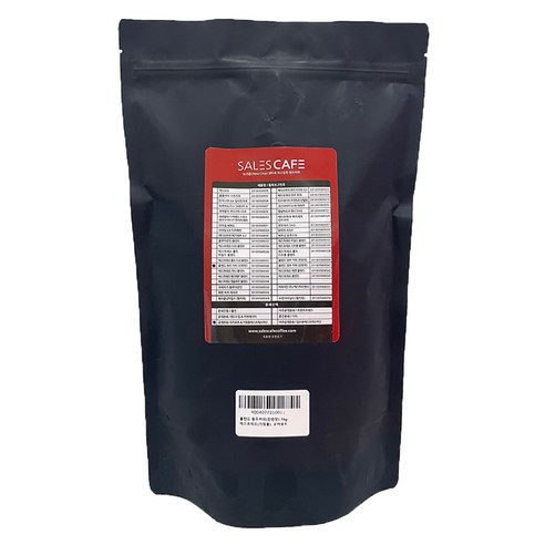 세일즈카페 블렌드 원두커피 진한맛, 모카포트, 1kg, 1개