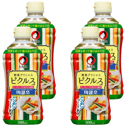 오타후쿠 피클초, 500ml, 4개