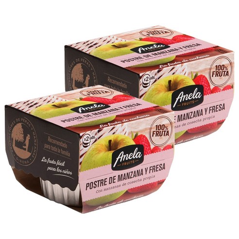 아넬라 생과일 프리미엄 디저트 과일퓨레 2p