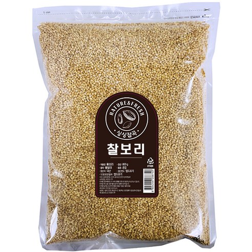 싱싱잡곡 찰보리쌀, 800g, 6개