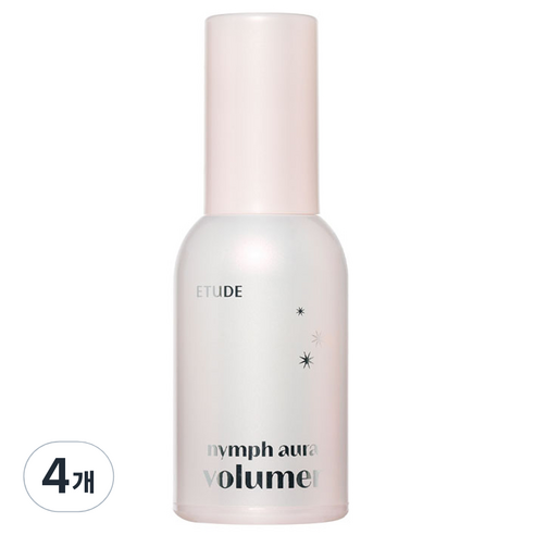 에뛰드 님프 광채 볼류머 메이크업 베이스 24g, 투명한 물 광채, 4개