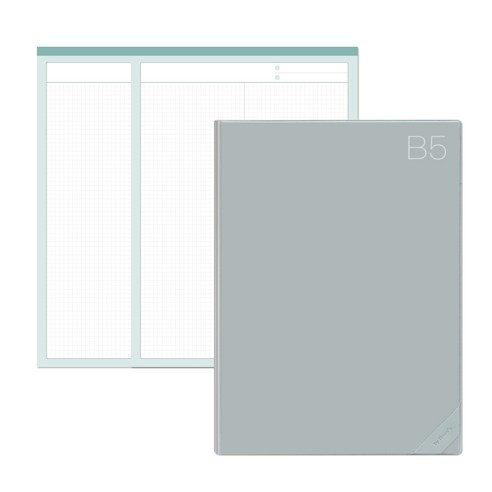 데얼스 도큐먼트 파일홀더 B5 + 노트패드 B5 2p, 민트, 1세트