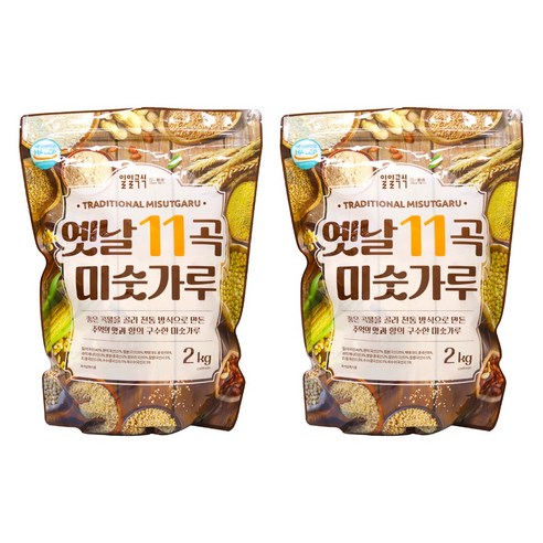태광선식 옛날 11곡 미숫가루, 2개, 2kg