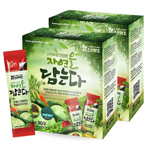 굿허브 조은약초 자연을 담는다 스틱형 삼백초환, 2개, 90g