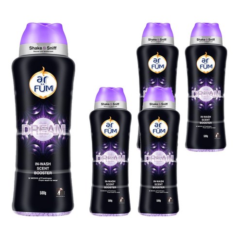 아로퓸 16주 향지속 아로마 향기 부스터 바이올렛 드림, 500g, 5개