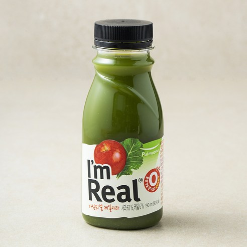 아임리얼 케일사과 주스, 190ml, 1개