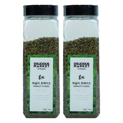 딜리셔스마켓 파슬리후레이크, 100g, 2개