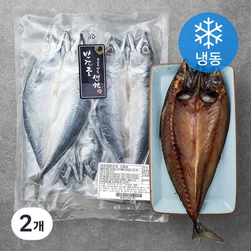 반건조 고등어 3미 (냉동), 600g, 2개