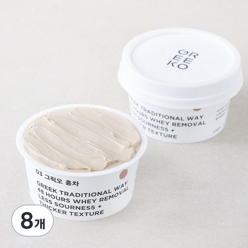 그릭오 홍차 그릭요거트, 100g, 2개입, 4개
